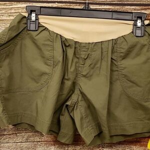 Motherhood Maternity Olive Green Shorts